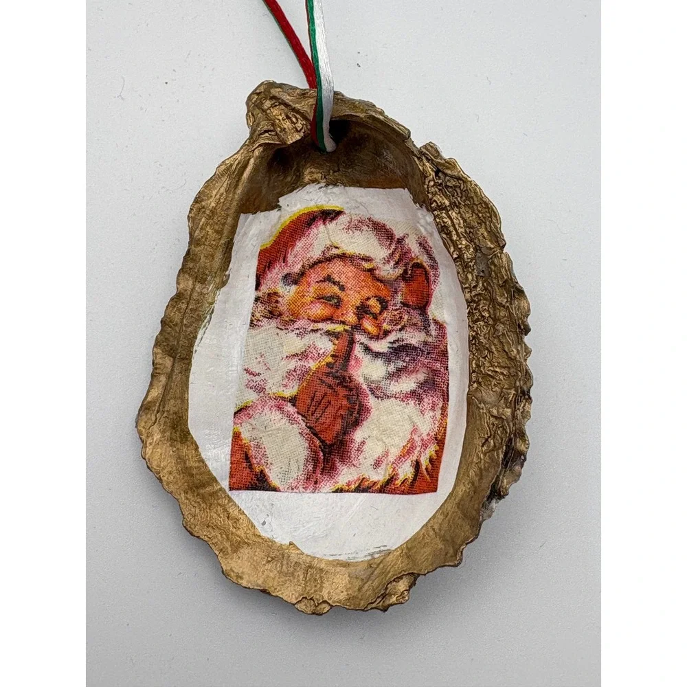Handmade vintage santa